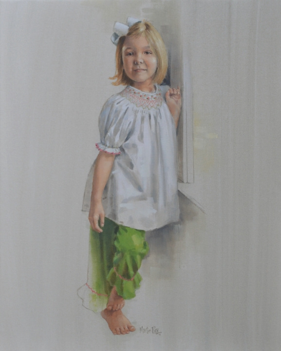 Childrens Oil Portrait Artist Atlanta